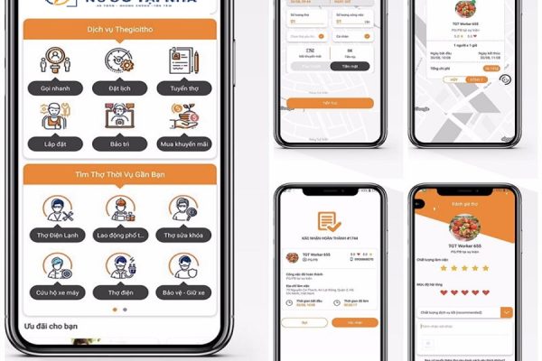 App sửa chữa điện nước